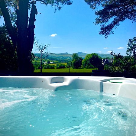 Mountain View Cottage, Hot Tub , Stunning Views Llanhamlach Dış mekan fotoğraf