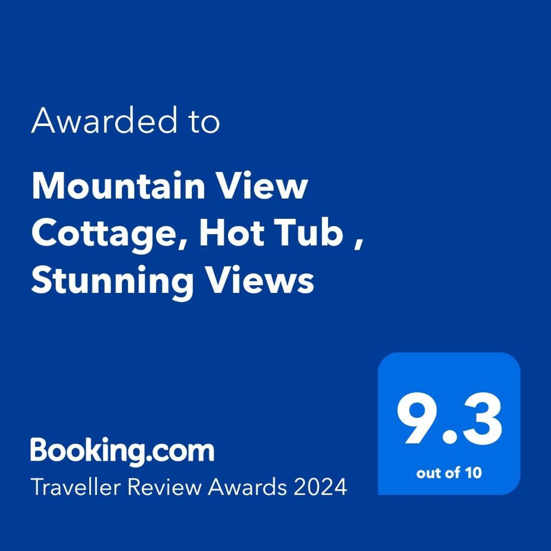 Mountain View Cottage, Hot Tub , Stunning Views Llanhamlach Dış mekan fotoğraf